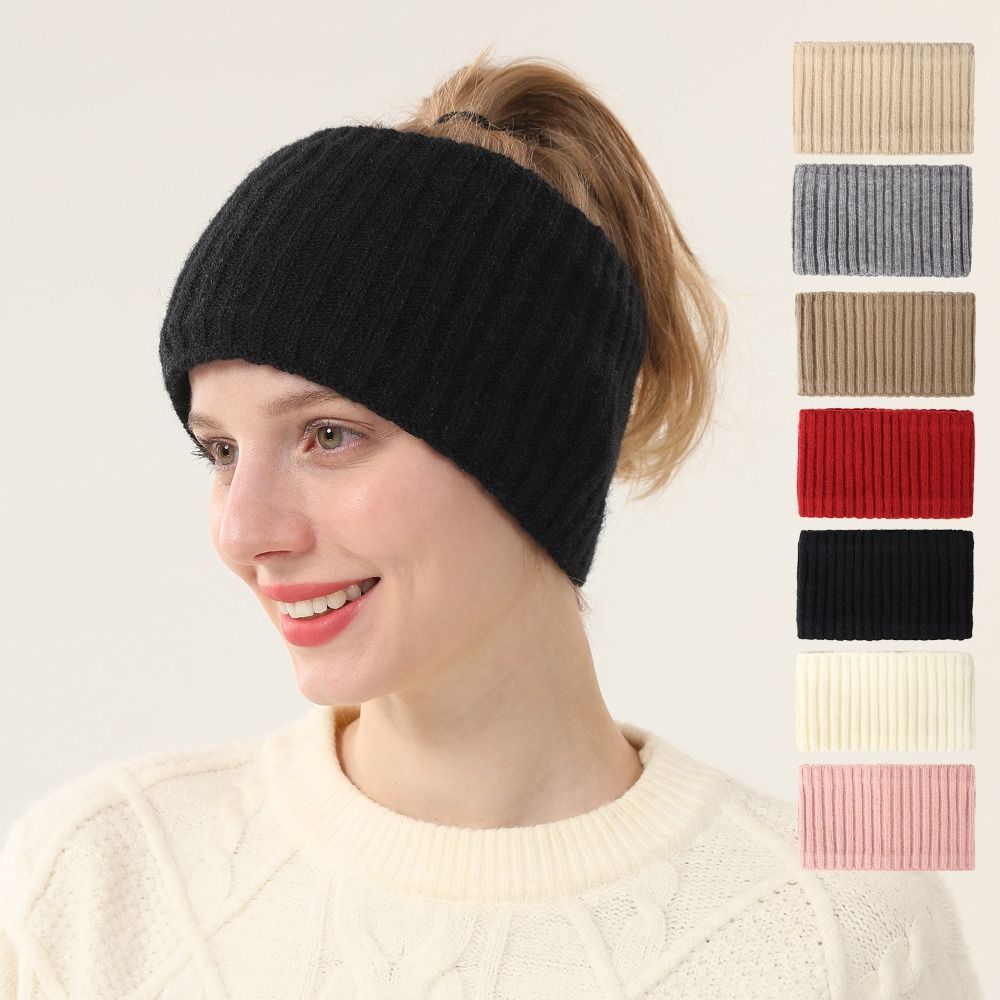 Winter Headband Fleece - Leuke oorwarmer gebreide hoofdband, pluche fleece