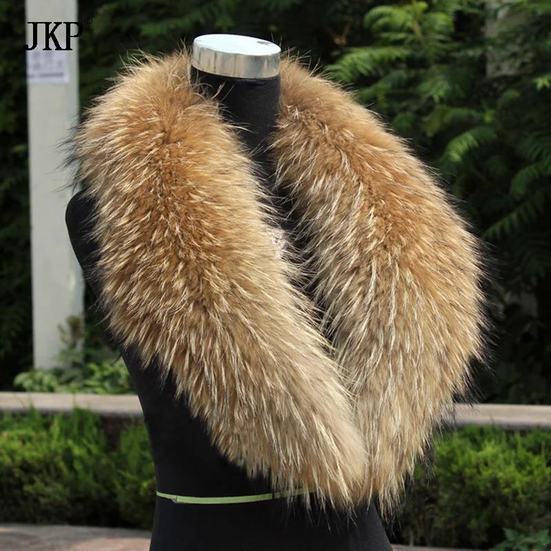 Shawl Wrap Winter - Natuurlijke bontkraag Echt wasbeerbont Vossenkraag natuurlijke