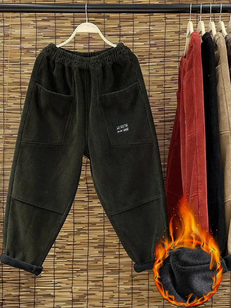 Casual Plus Fluwelen Harembroe - Corduroy Pant Warm recensie en prijs