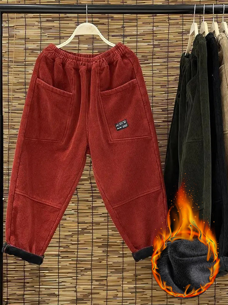 Casual Plus Fluwelen Harembroe - Corduroy Pant Warm recensie en prijs