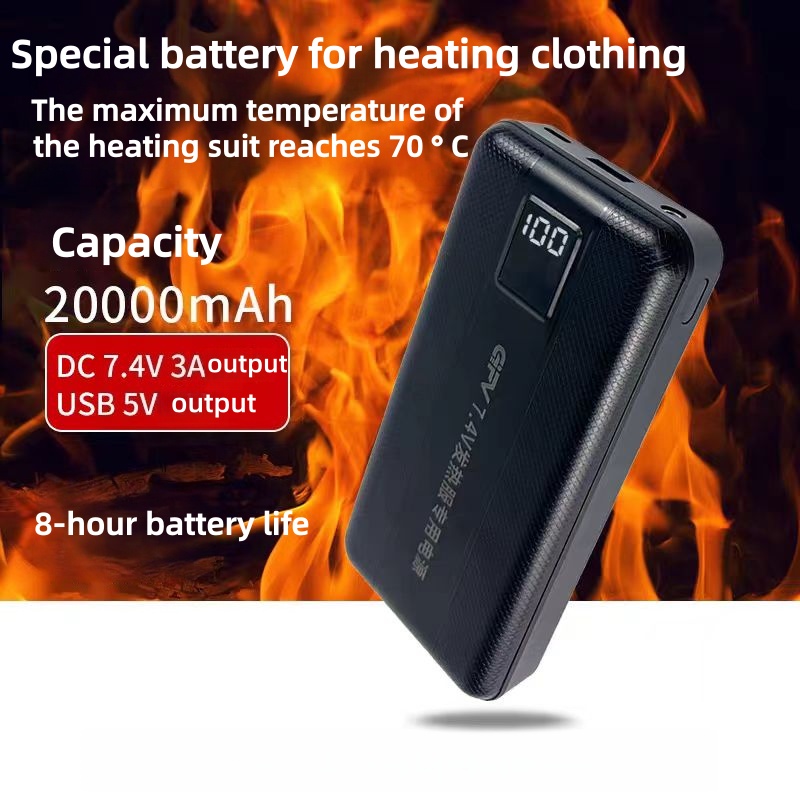 Nieuwe Grote Capaciteit 7.4 V/ - Heated Vest Battery recensie en prijs