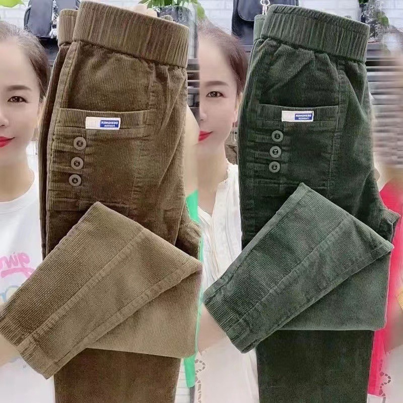 Dames Warme Lente Winter Knoop - Corduroy Pant Warm recensie en prijs