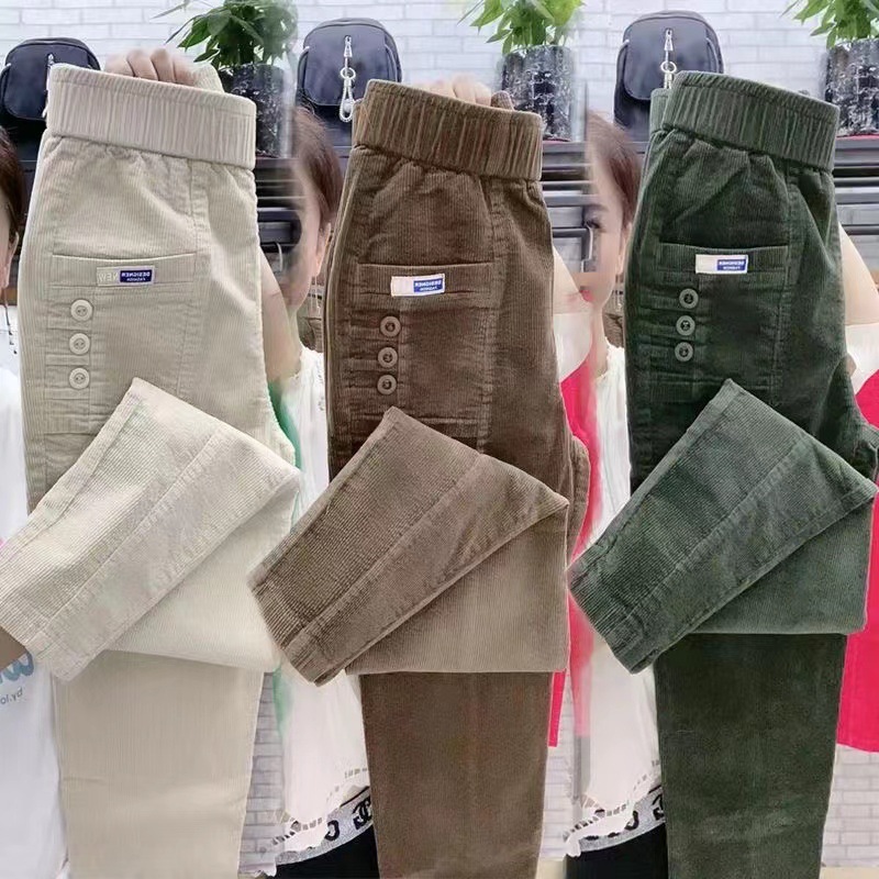 Dames Warme Lente Winter Knoop - Corduroy Pant Warm recensie en prijs