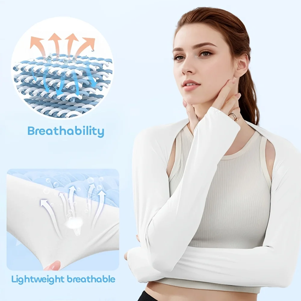 1 paar Ice Silk UV-beschermend - Shawl Wrap Winter recensie en prijs